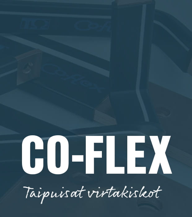 Coflex taipuisa virtakisko Teknomegalta